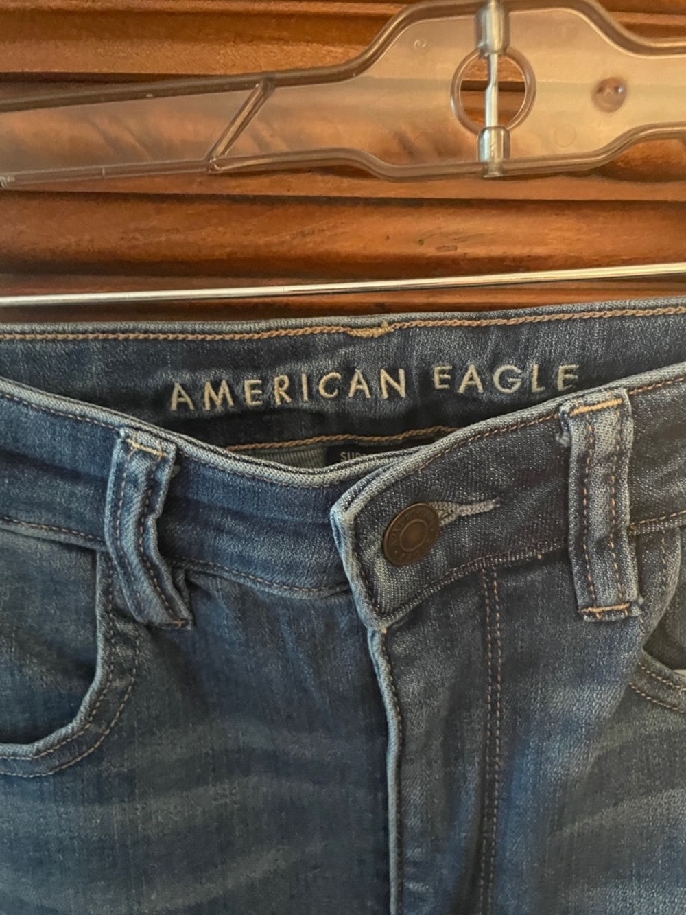 American Eagle Skinny Jeans 6 X-Long - Picture 2 of 4